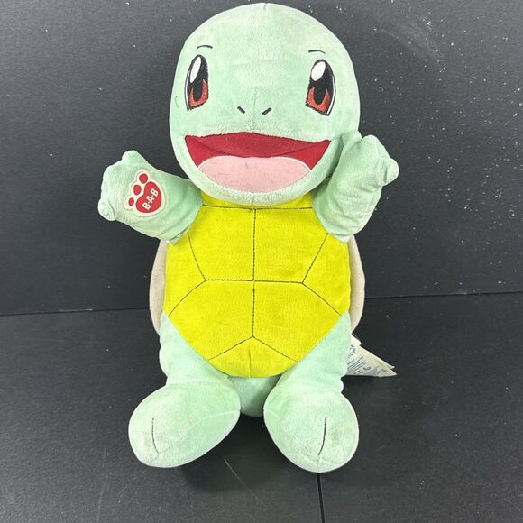 Build-A-Bear Workshop Other - Pokemon Build-a-Bear BAB Squirtle 14" Stuffed Plush (Nintendo, 2017) No Sound